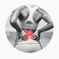 Rigidez en la zona lumbar y las caderas